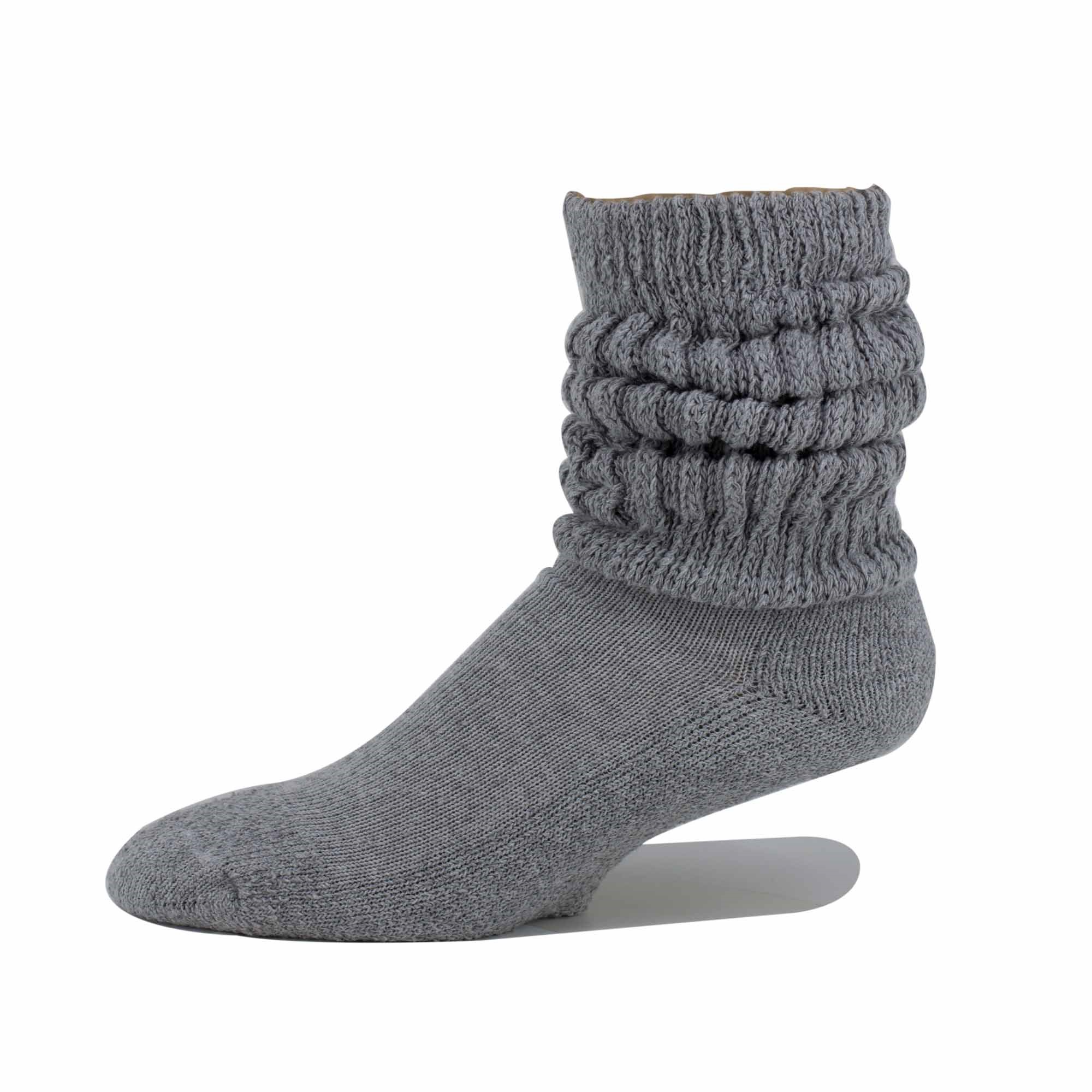 grey slouch socks